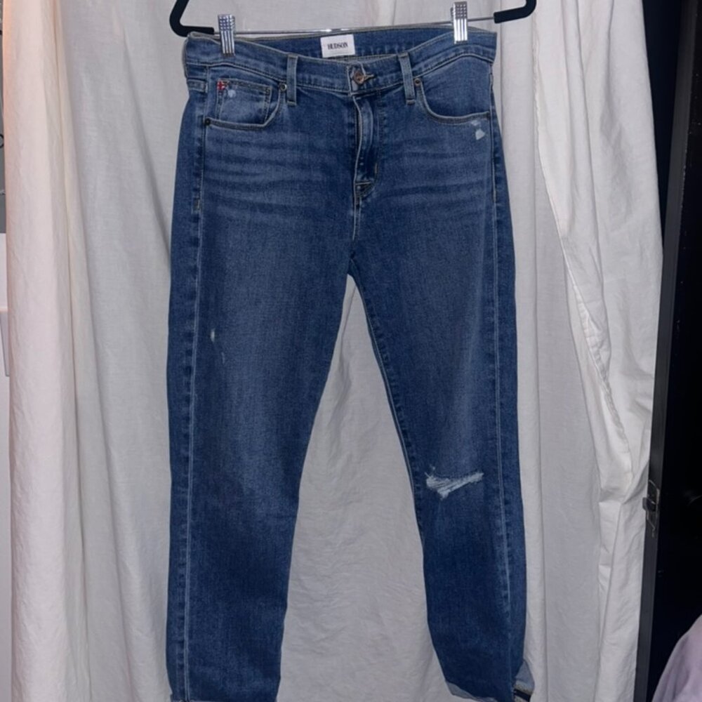 Natalie Midrise Boyfriend jean